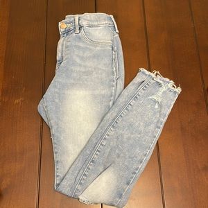 Light wash children’s jeggings